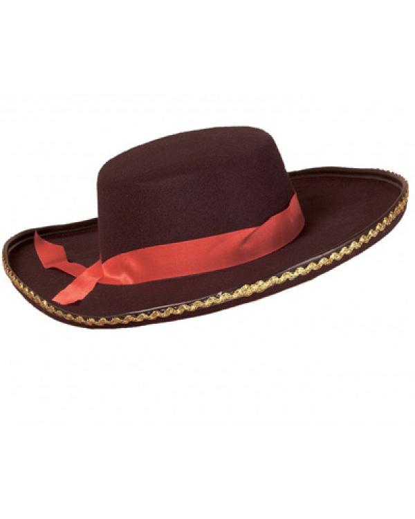 Chapeau espagnol andalou noir