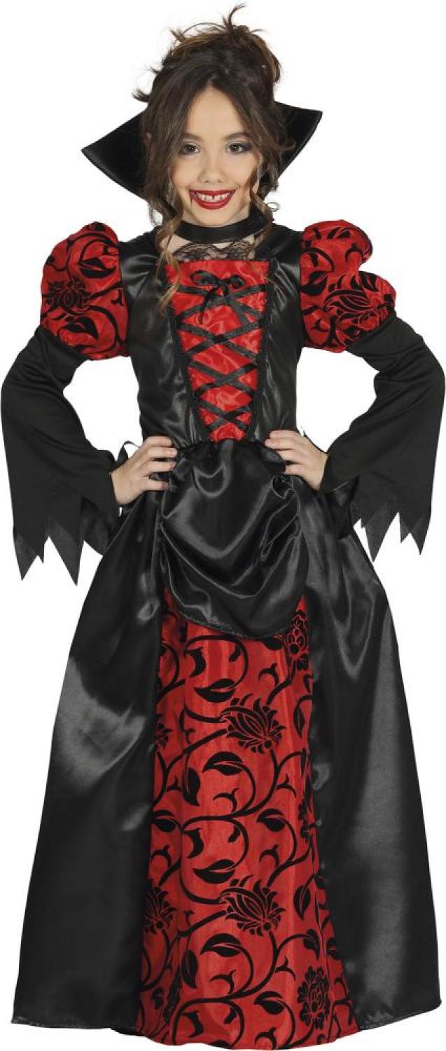 Vampiresse fille victorienne taille 10/12 ans