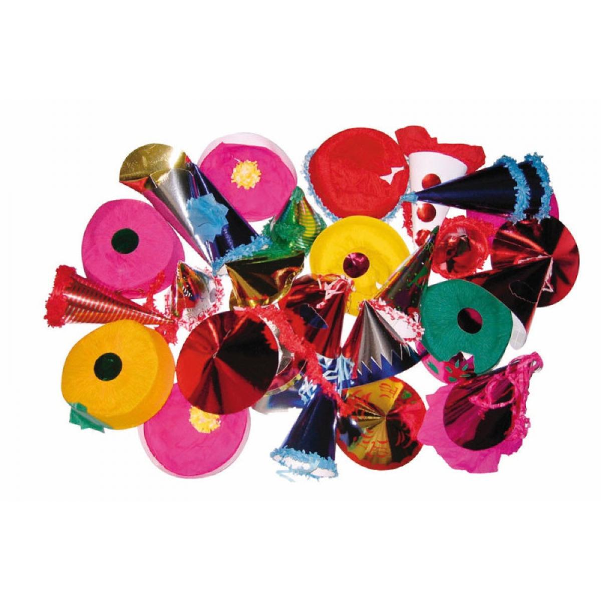 50 chapeaux métallisés assortis