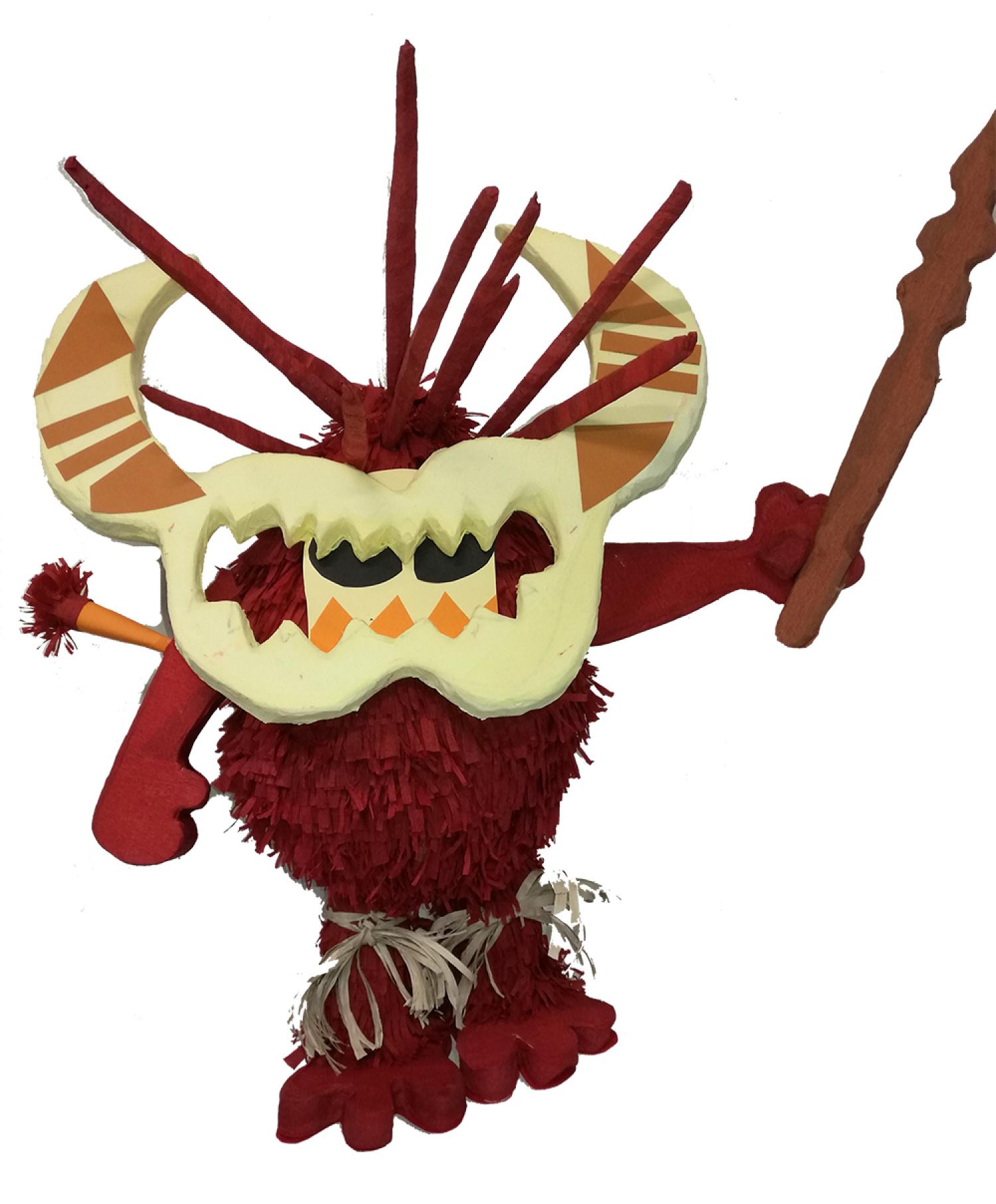 Pinata Kakamora fabrication artisanale