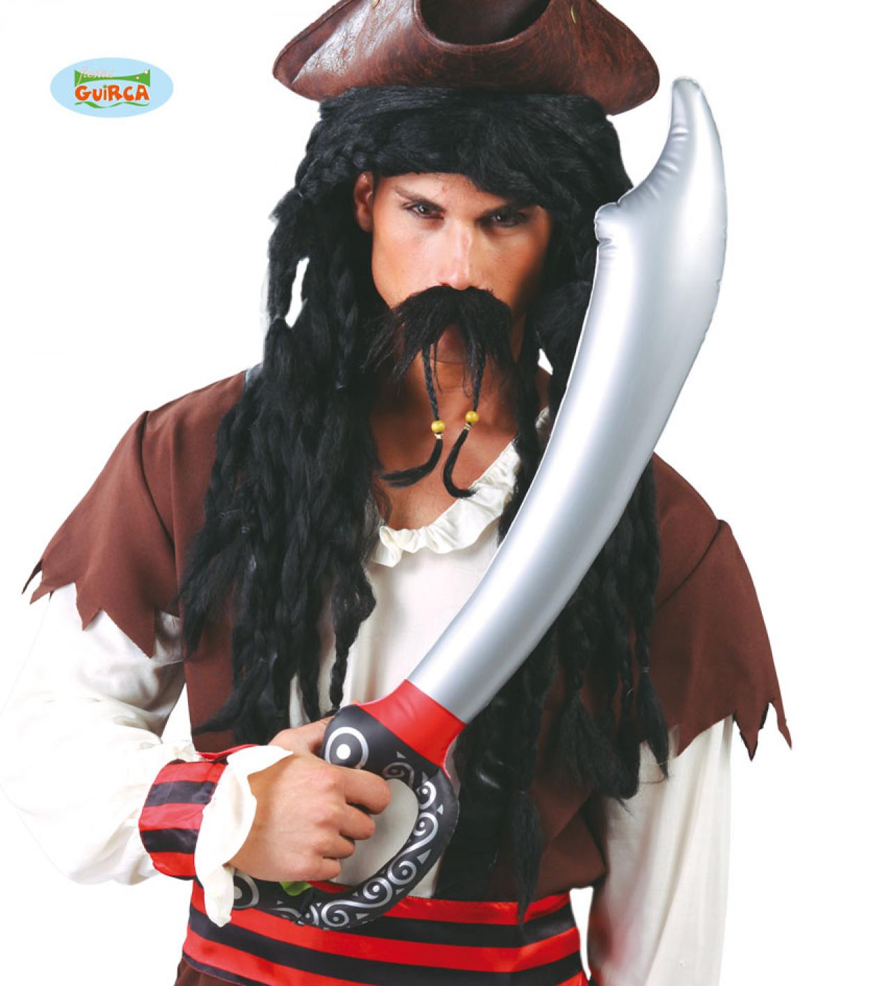 Sabre de pirate gonflable