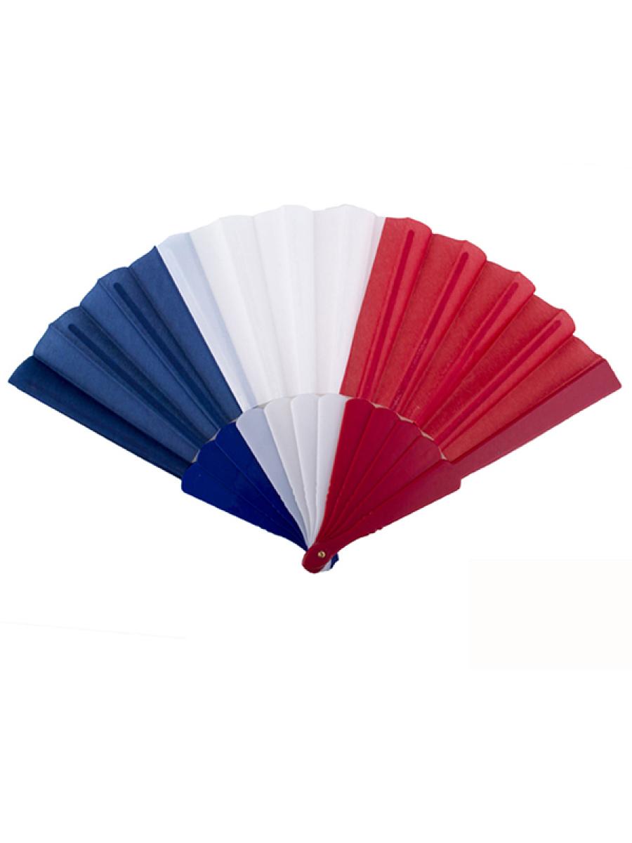Eventail bleu blanc rouge
