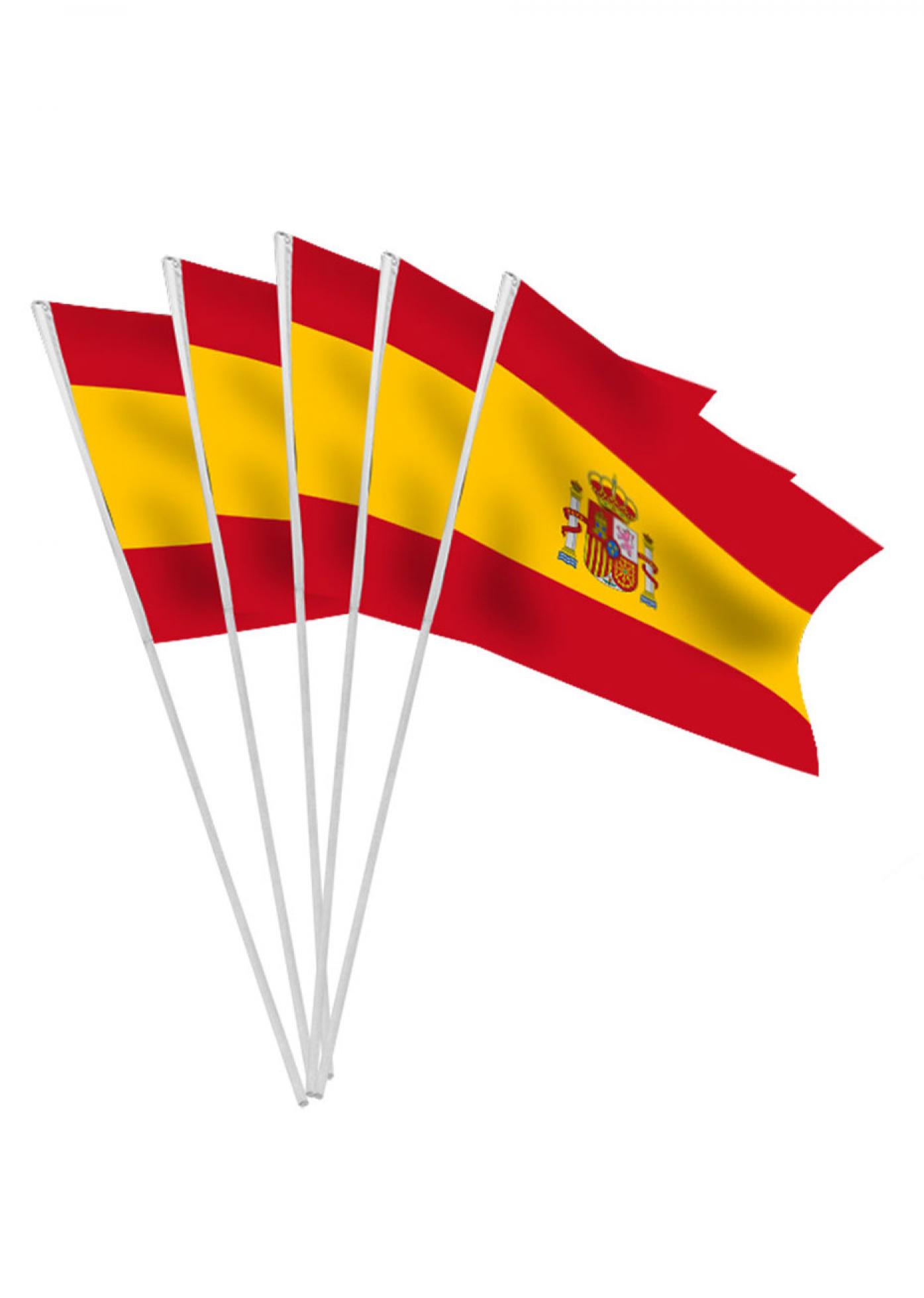 10 drapeaux Espagne 9,5x16cm