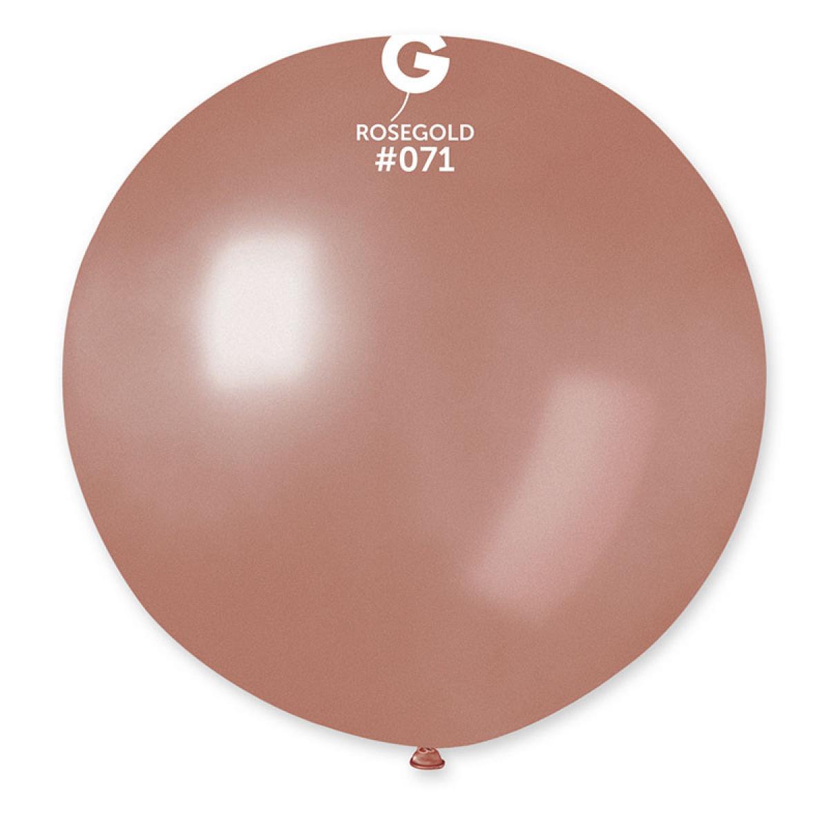 Ballon géant diamètre 80cm Rose gold