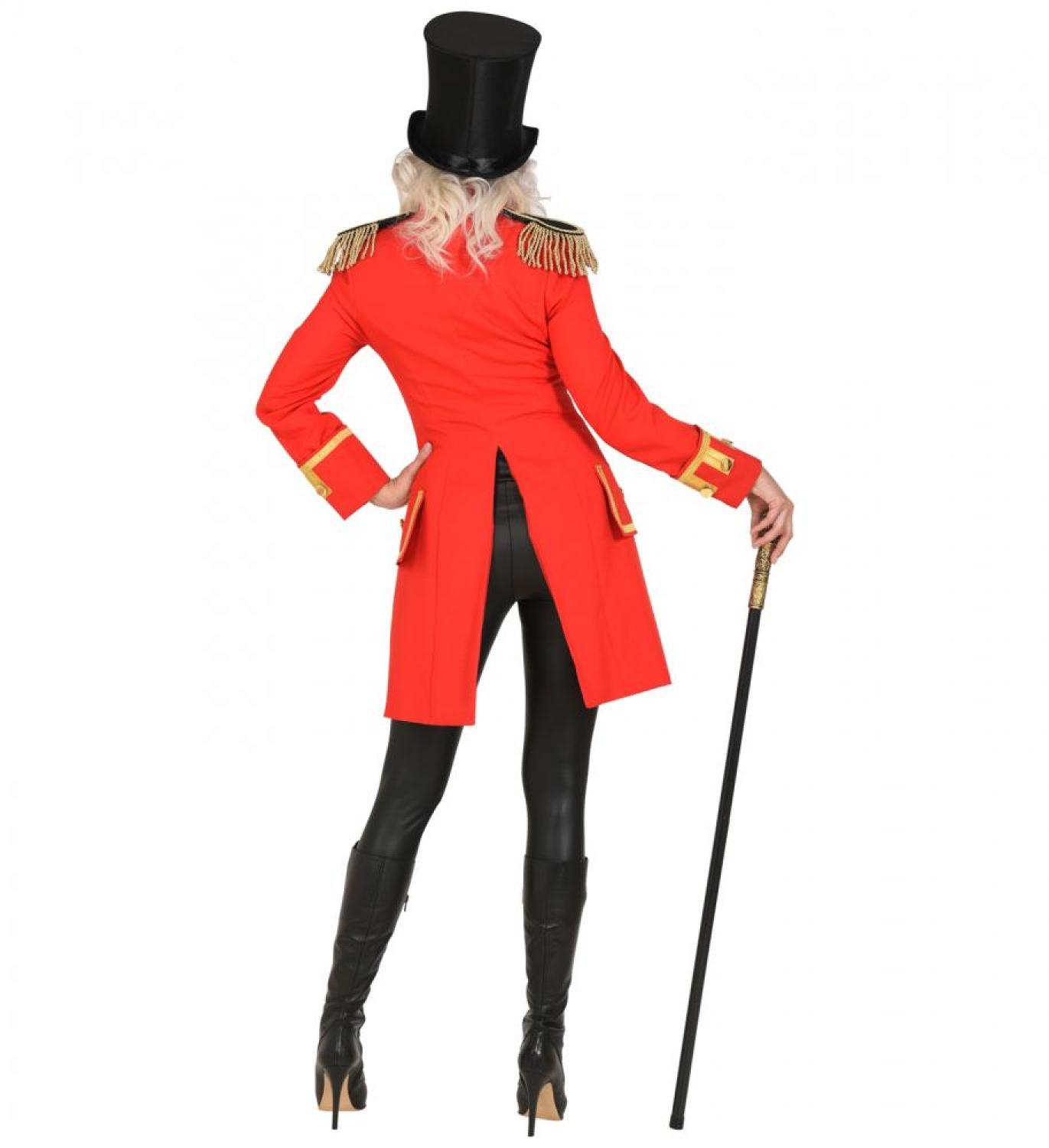 Veste de parade rouge luxe femme taille M