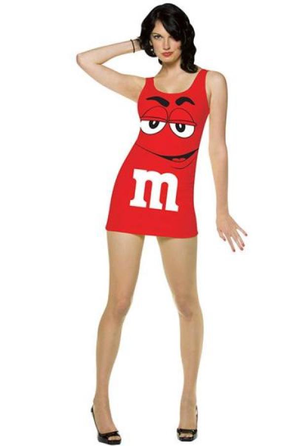 Robe bonbon M M's rouge