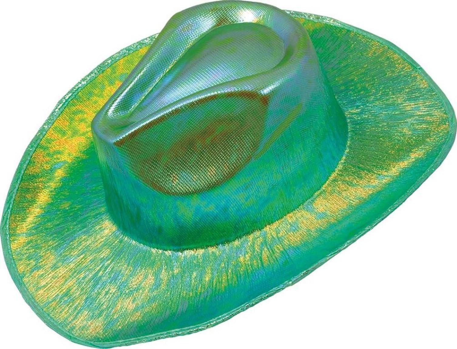 Chapeau cowboy laser 4 coloris au choix