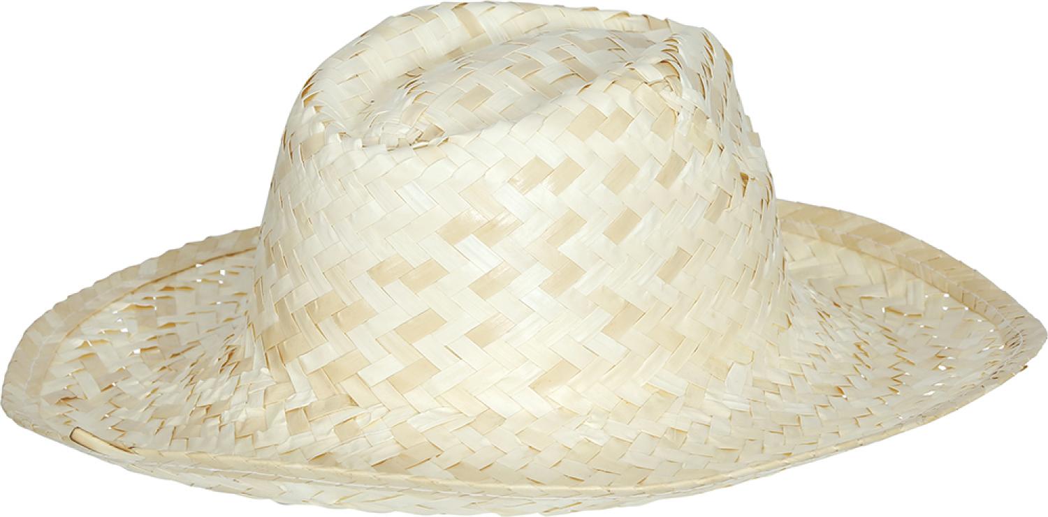 Lot de 48 chapeaux bodega paille couleur naturelle