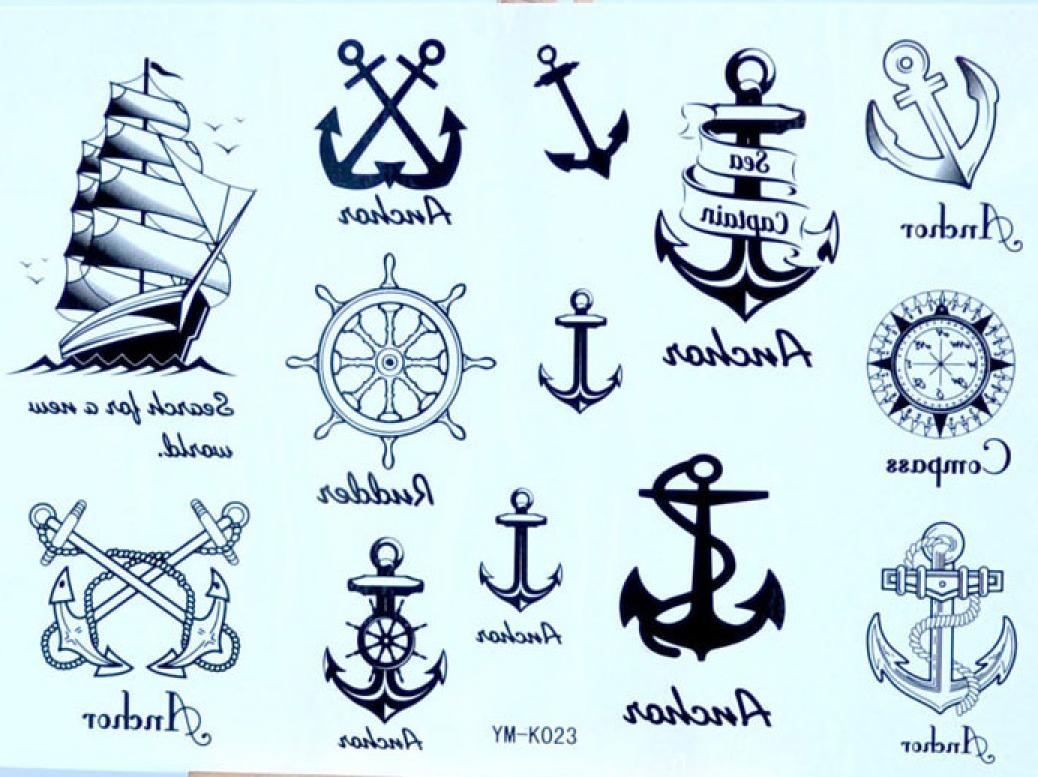 Tatouages temporaires Pirates et Marins