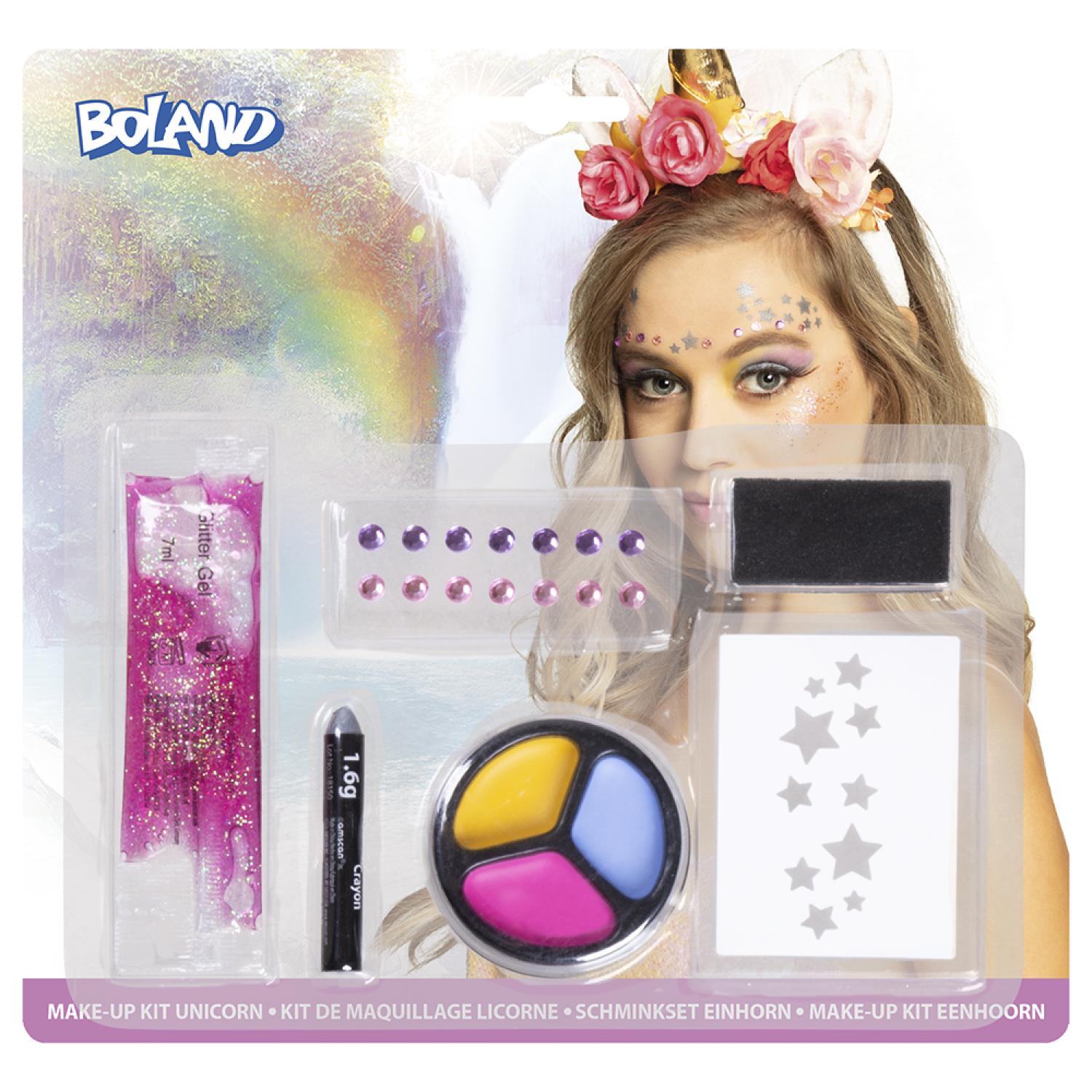 Kit de maquillage licorne ou princesse