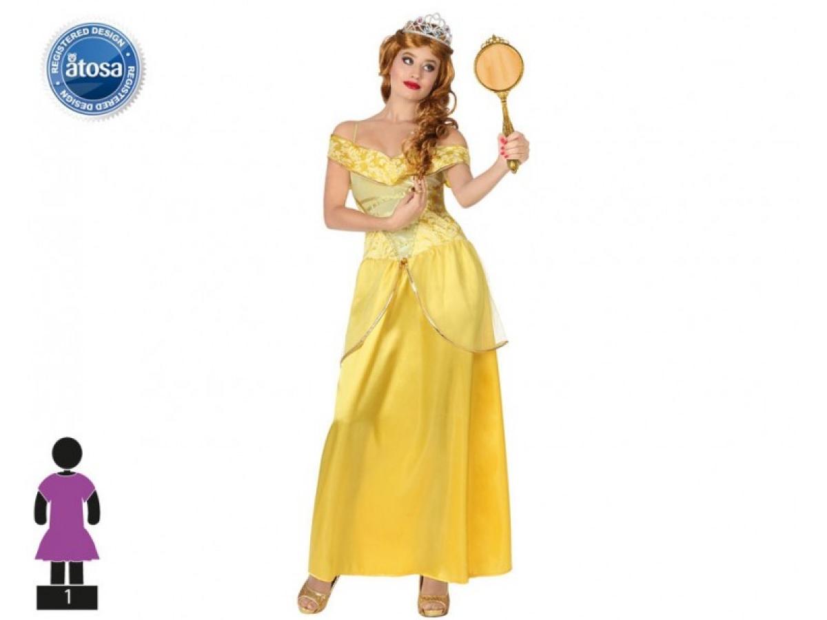 Belle princesse jaune taille M/L