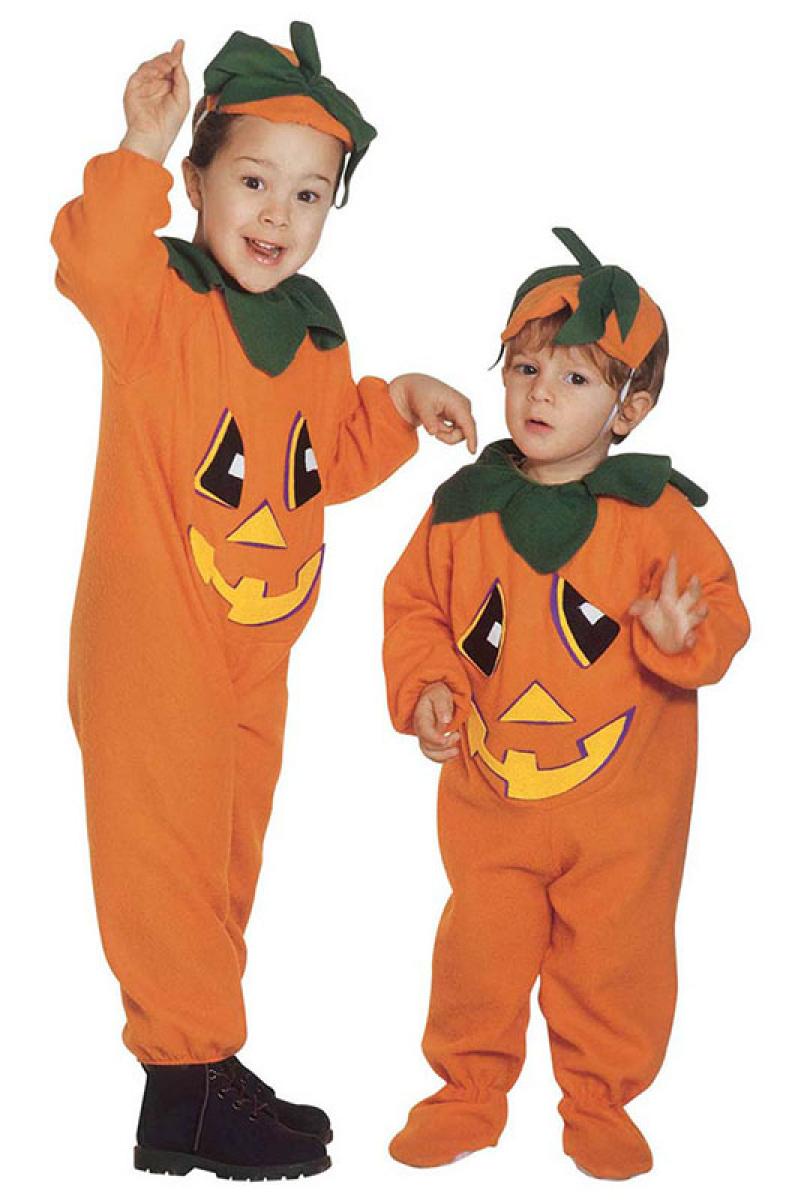Costume citrouille 3/4 ans