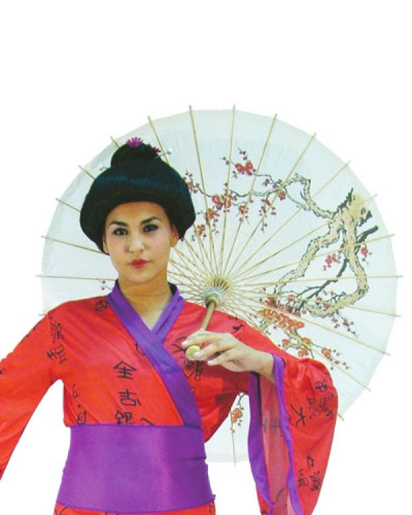 Ombrelle chinoise en papier diamètre 55cm