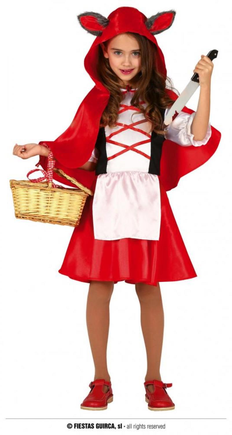 Petit chaperon rouge loup taille 5/6 ans