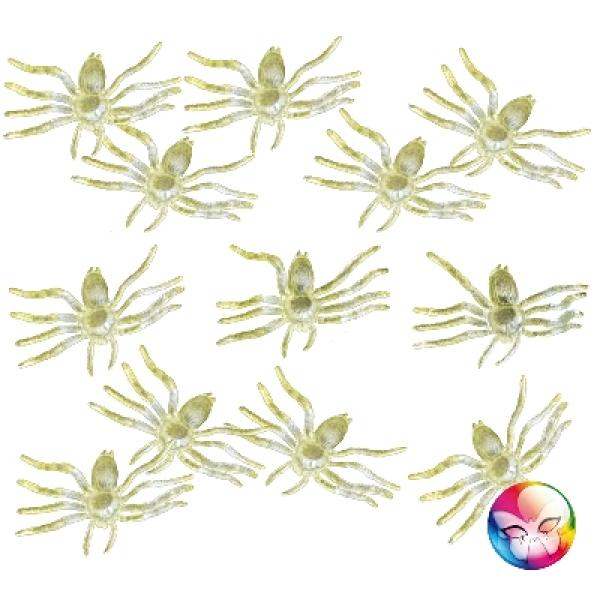 Sachet de 6 araignées phosphorescentes