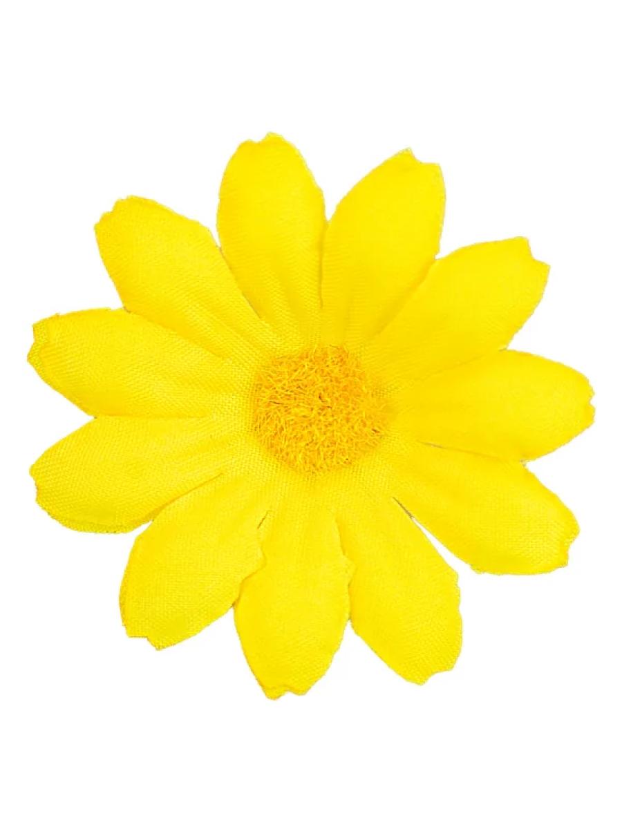 Marguerites de décoration jaune