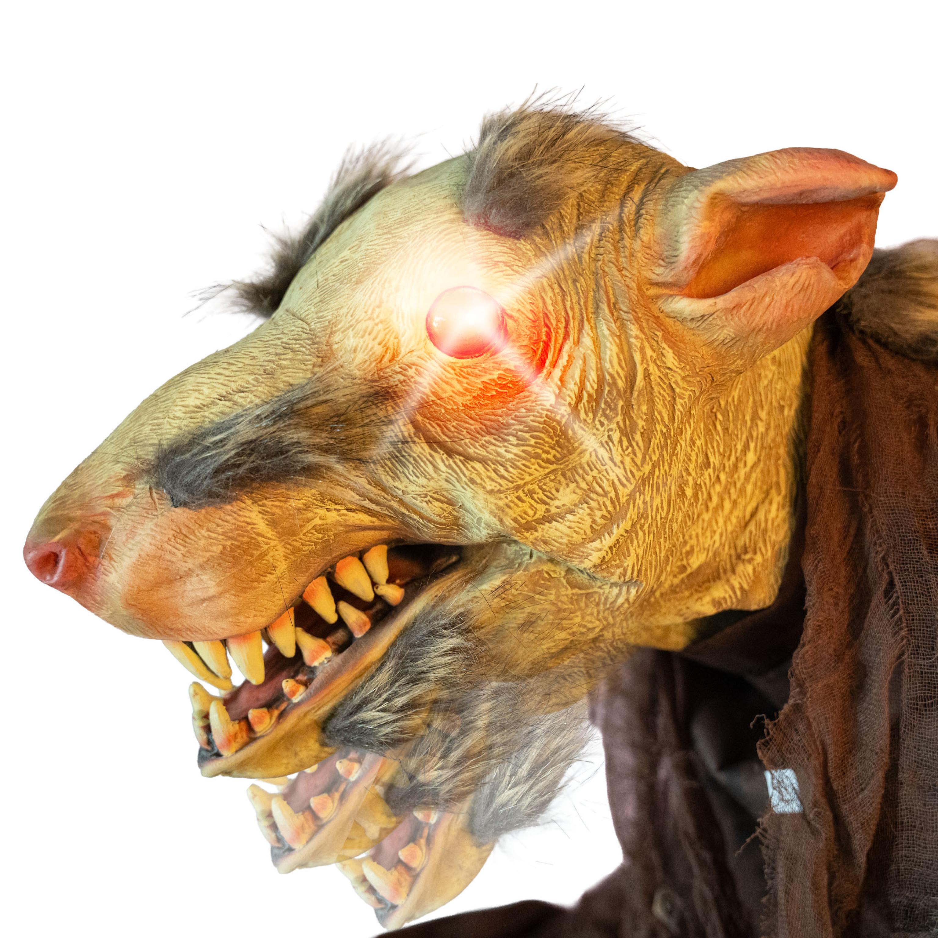 Animatronic rat mutant des égouts maitre Splinter 155cm