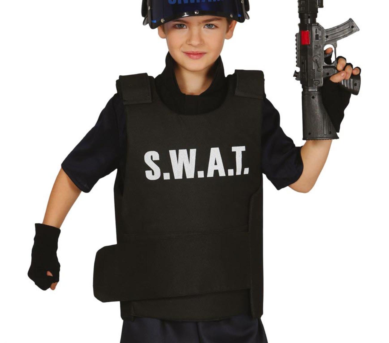 Gilet pare-balle SWAT pour enfant 120-150cm