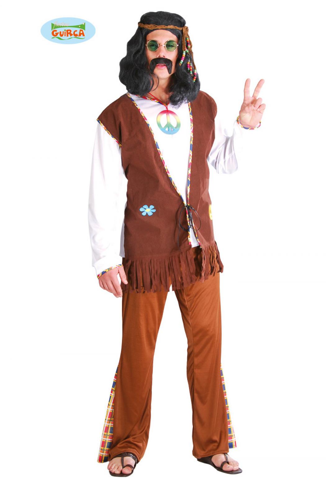 Hippie homme peace and love taille M/L