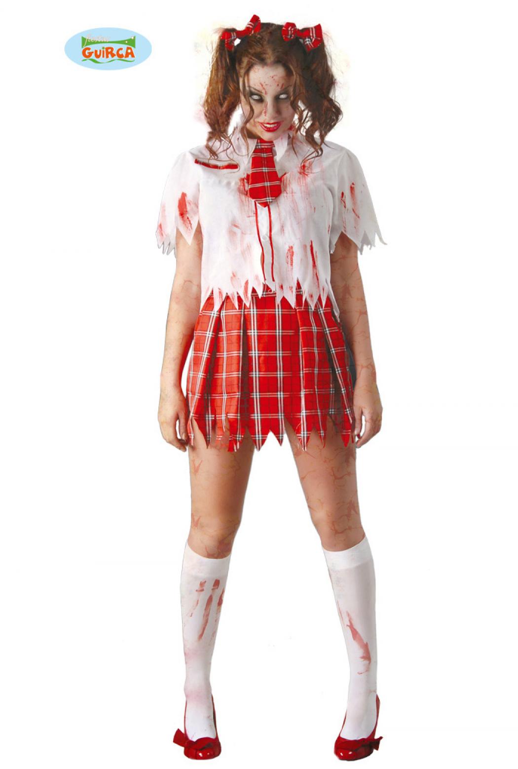 Ecolière zombie taille S