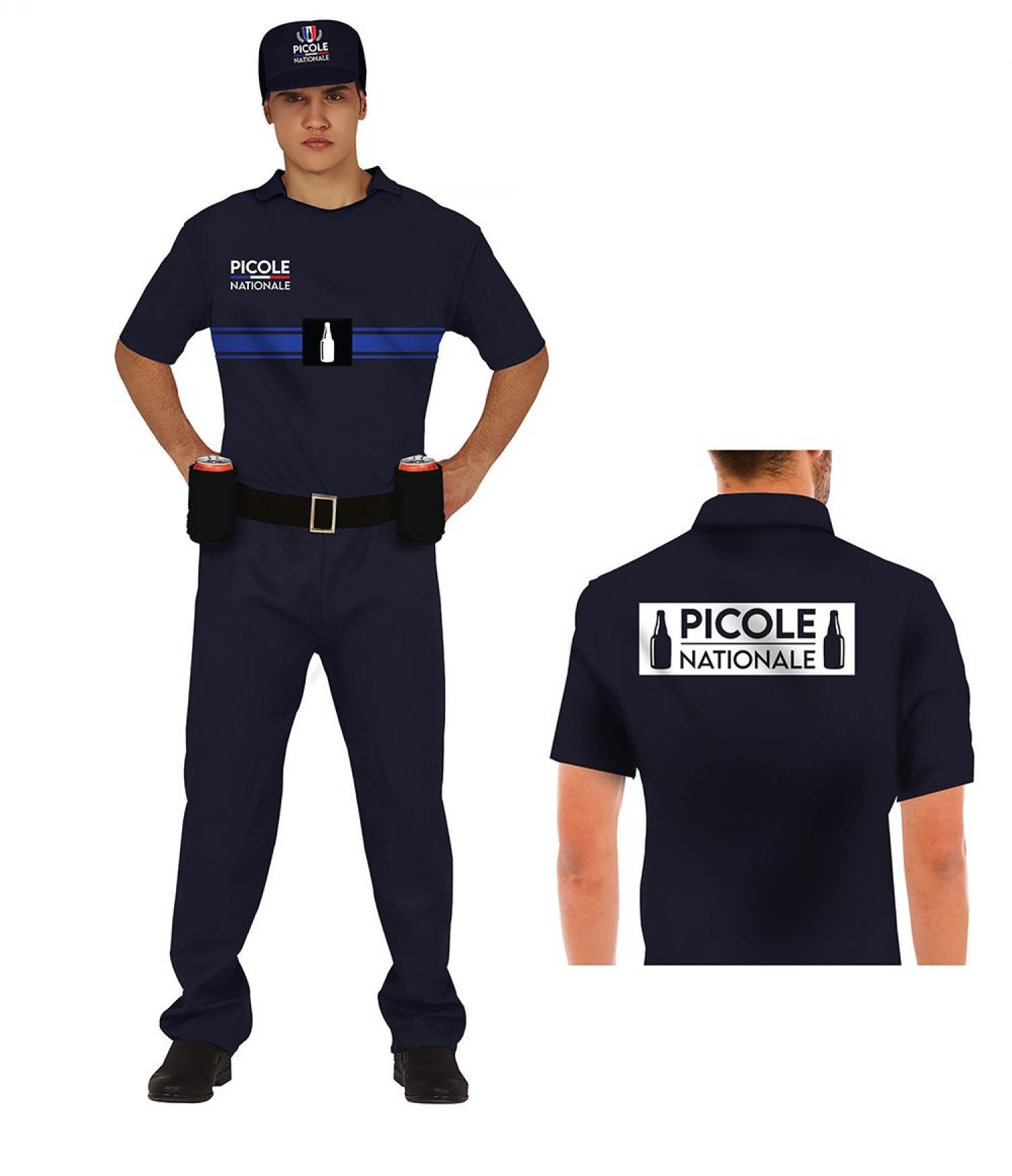 Déguisement homme Picole Nationale taille L
