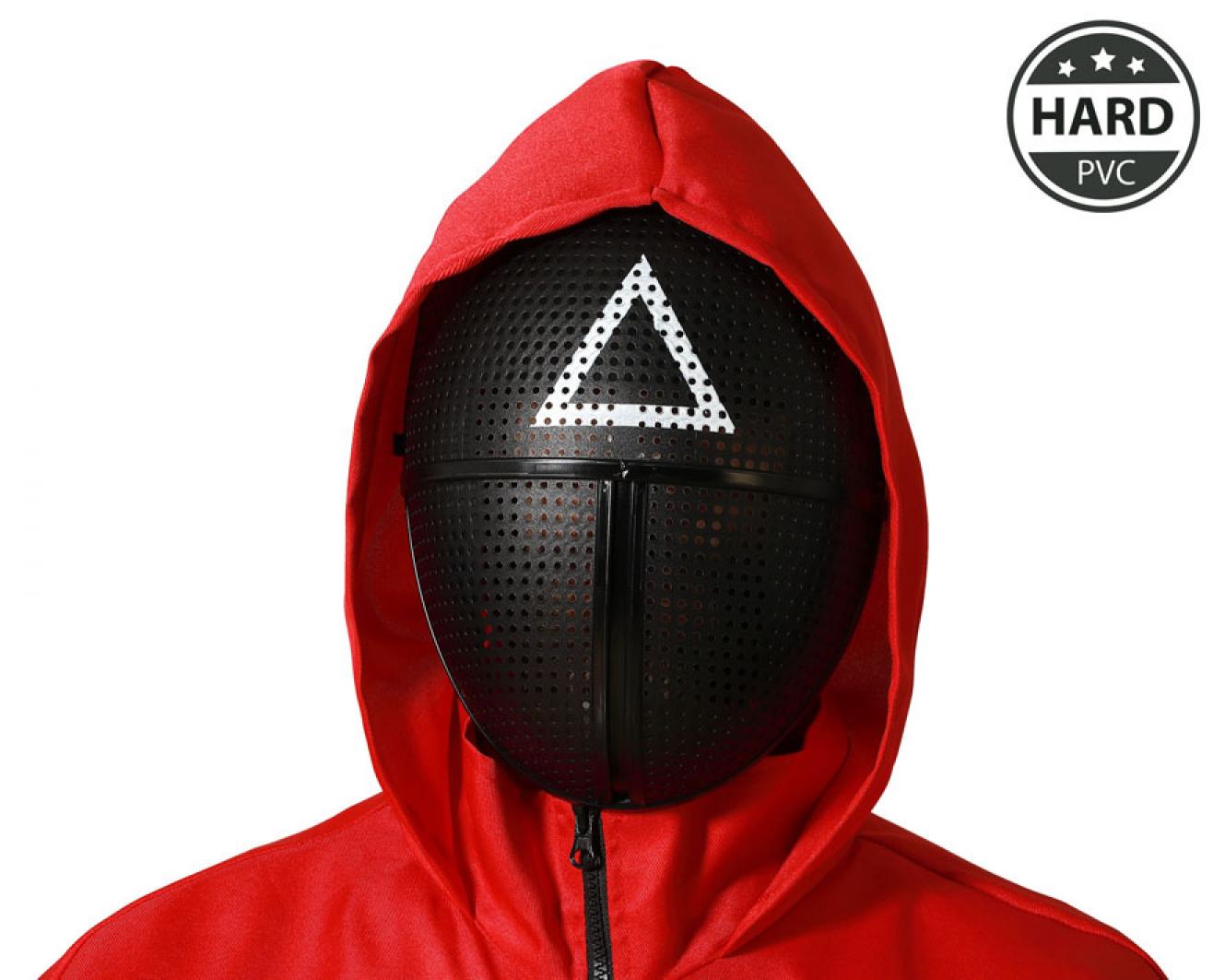 Masque PVC rigide Squid Game triangle