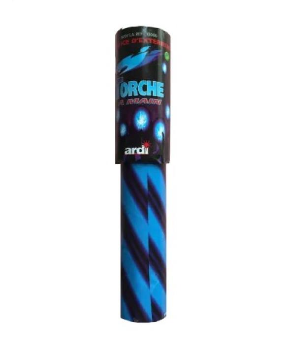 Torche à main bleue 30 secondes
