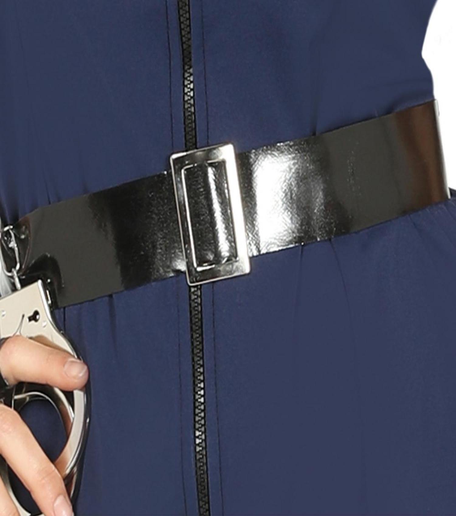Policière bleue taille L