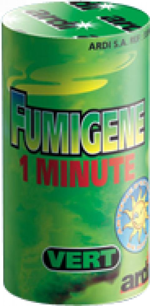 Fumigène vert 1 minute à poser pas cher