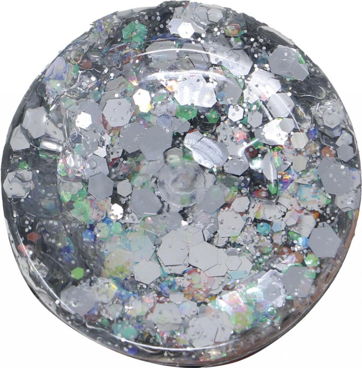 Pot gel grosse paillette argent 20gr