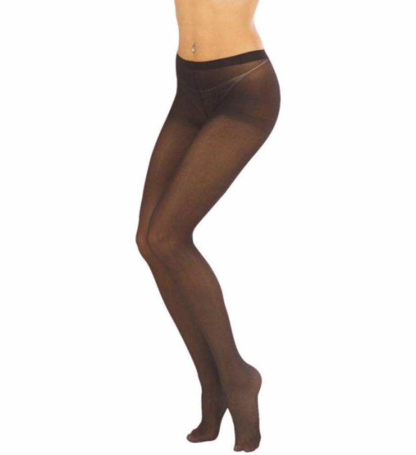 Collants noirs semi-opaque taille XL