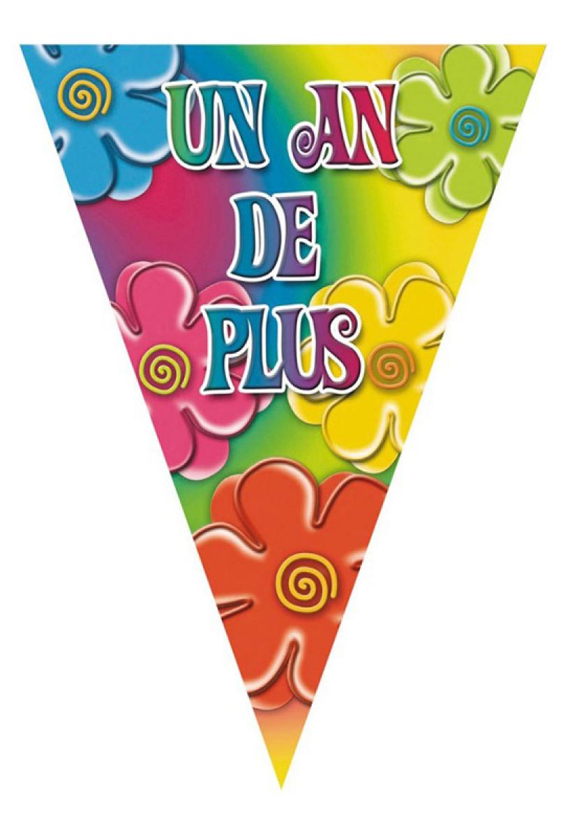 Guirlande joyeux anniversaire 4 mètres