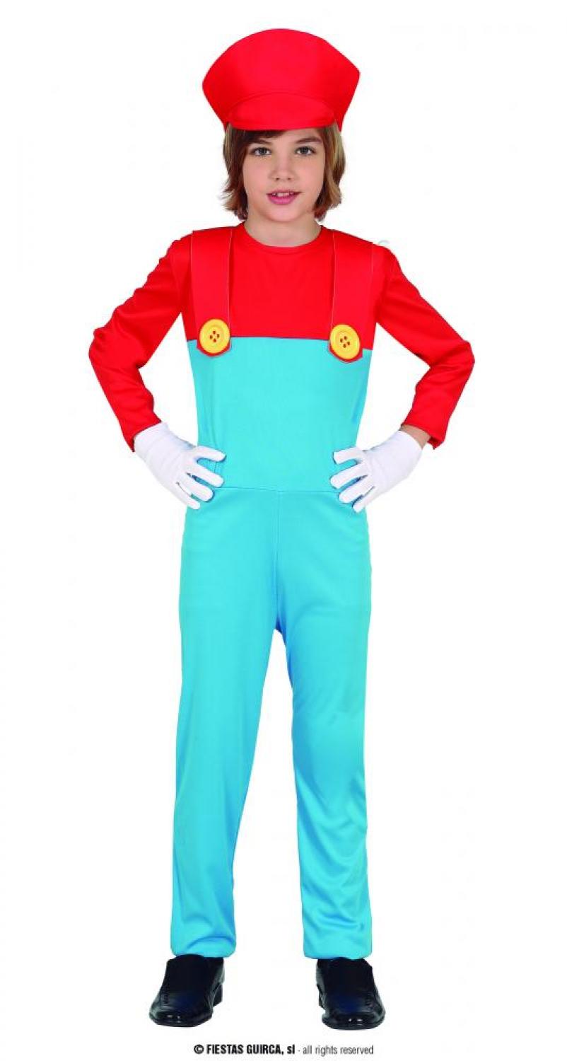Super Plombier rouge 5/6 ans
