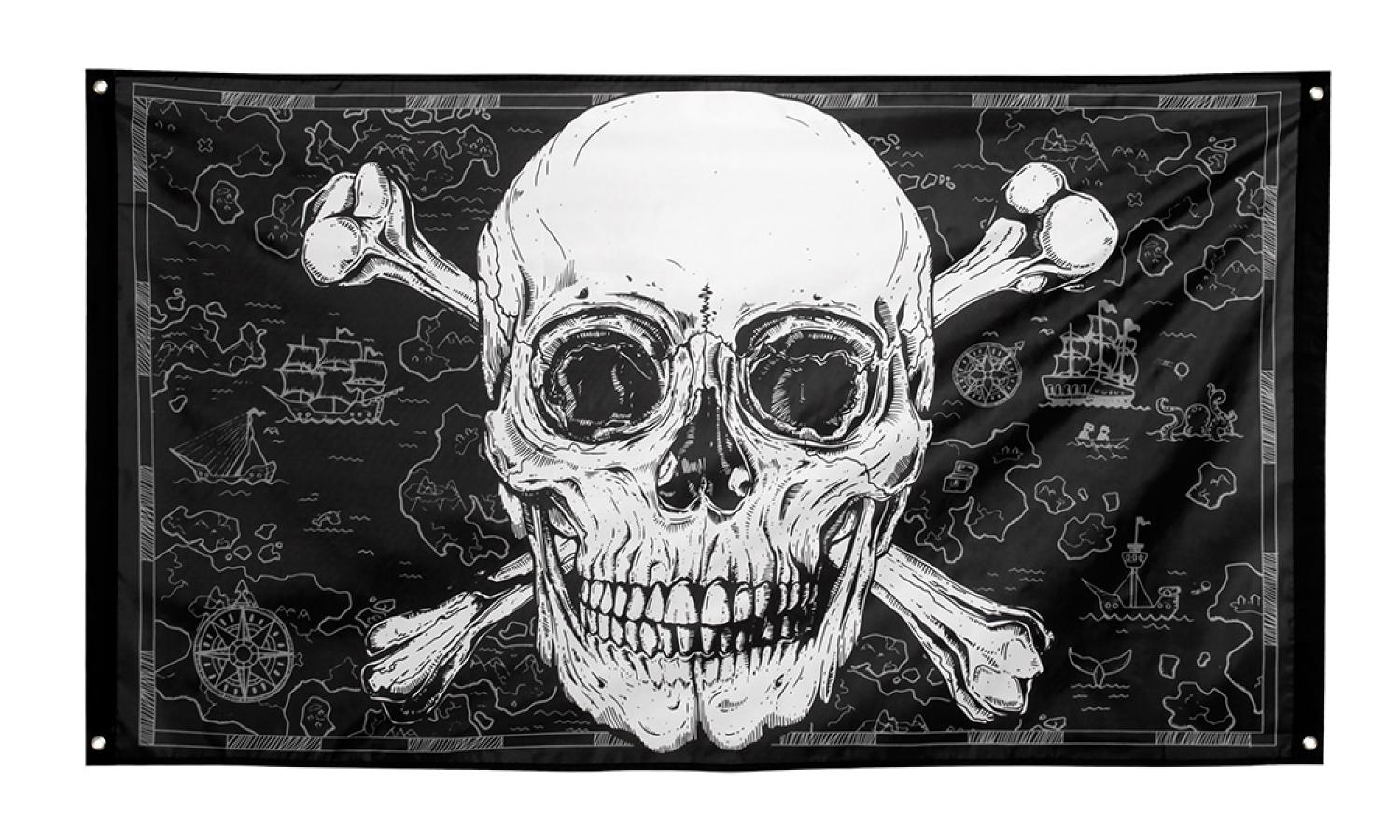 Drapeau pirate 90x150 graphique