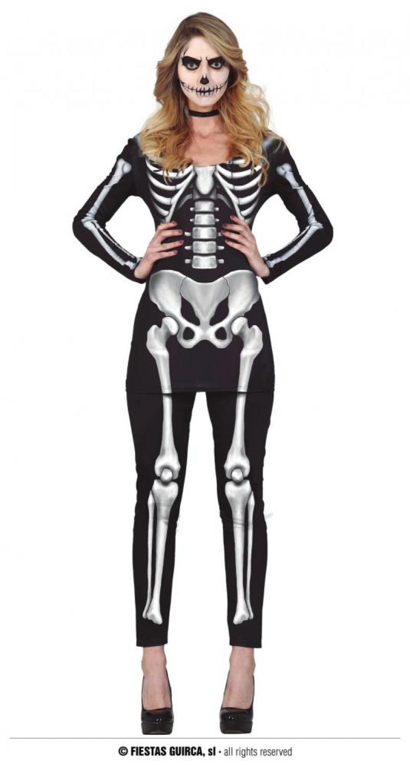 Tenue squelette femme taille L