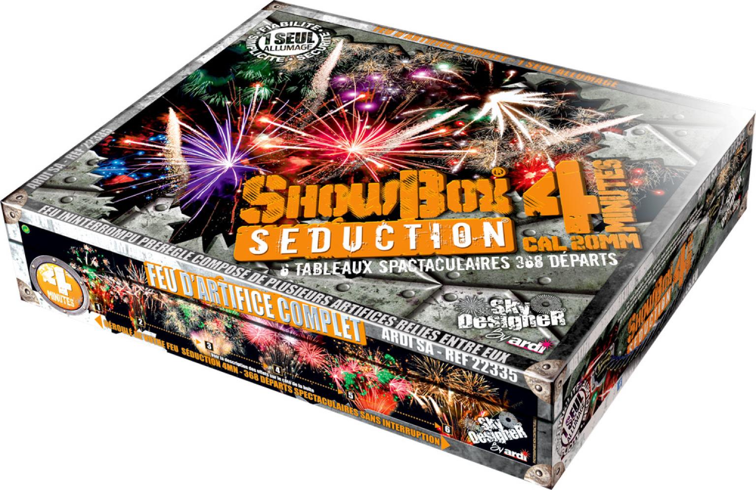 Feu automatique Ardi Showbox Seduction 4mn livré chez vous !