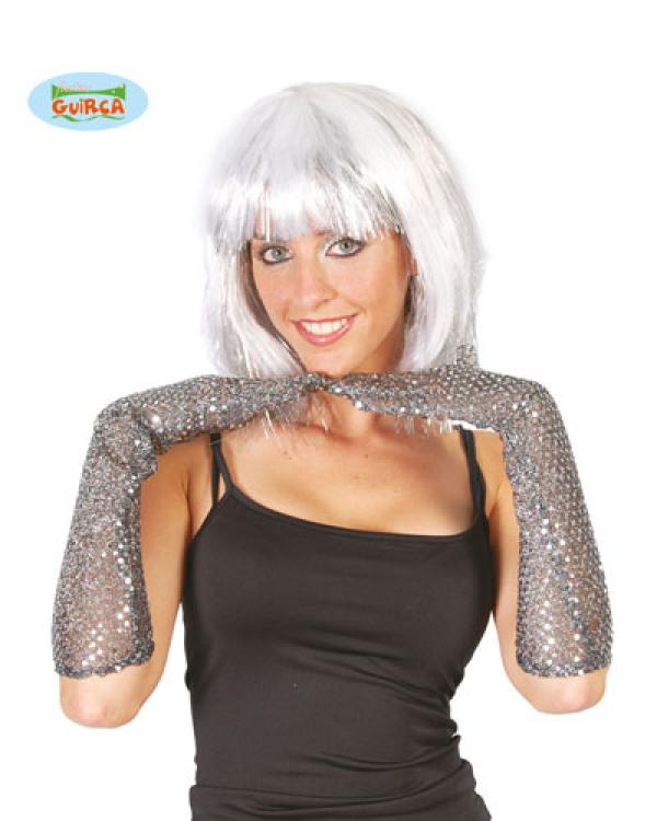 Gants paillettes 40 cm