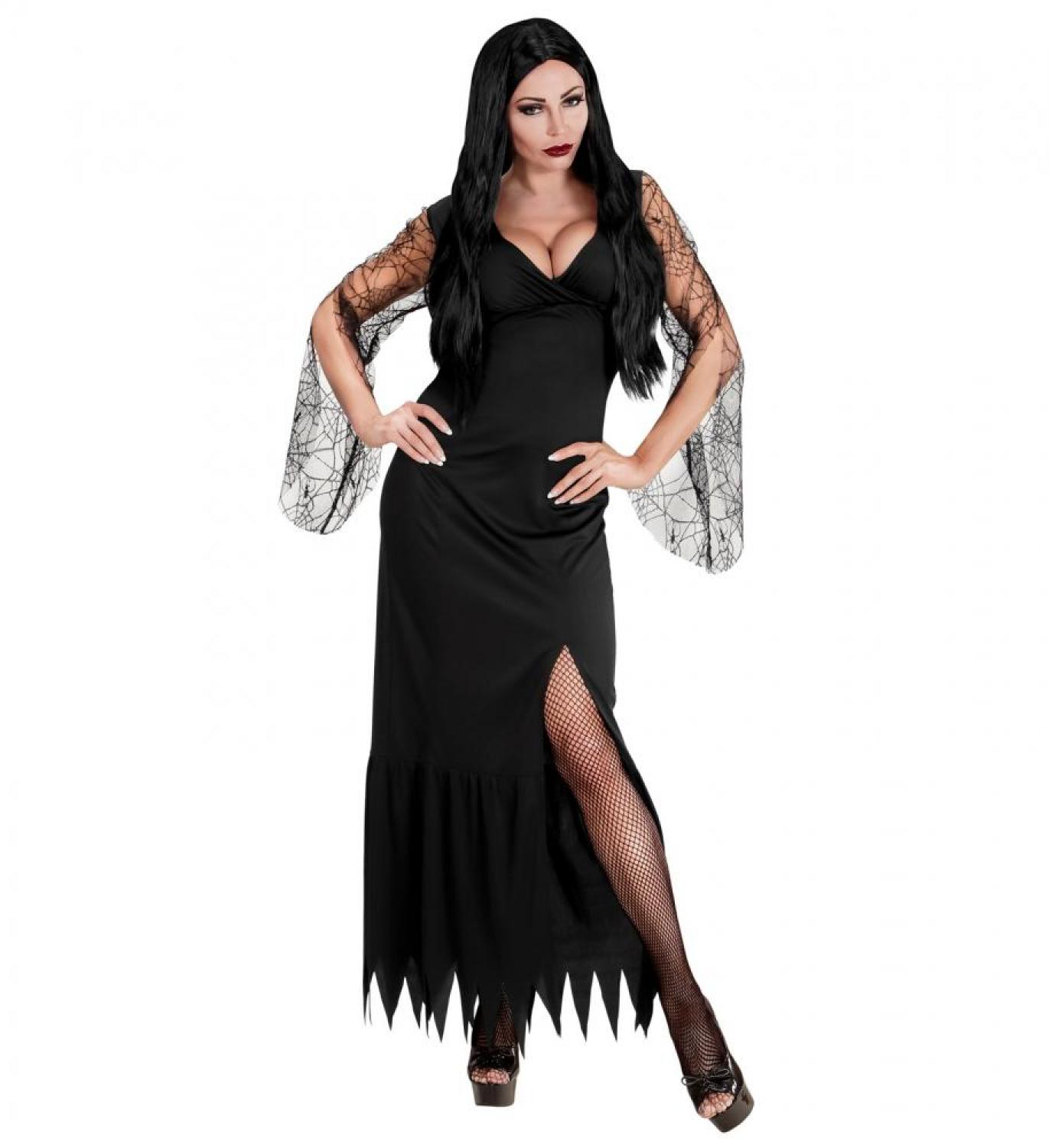 Robe de veuve noire taille S
