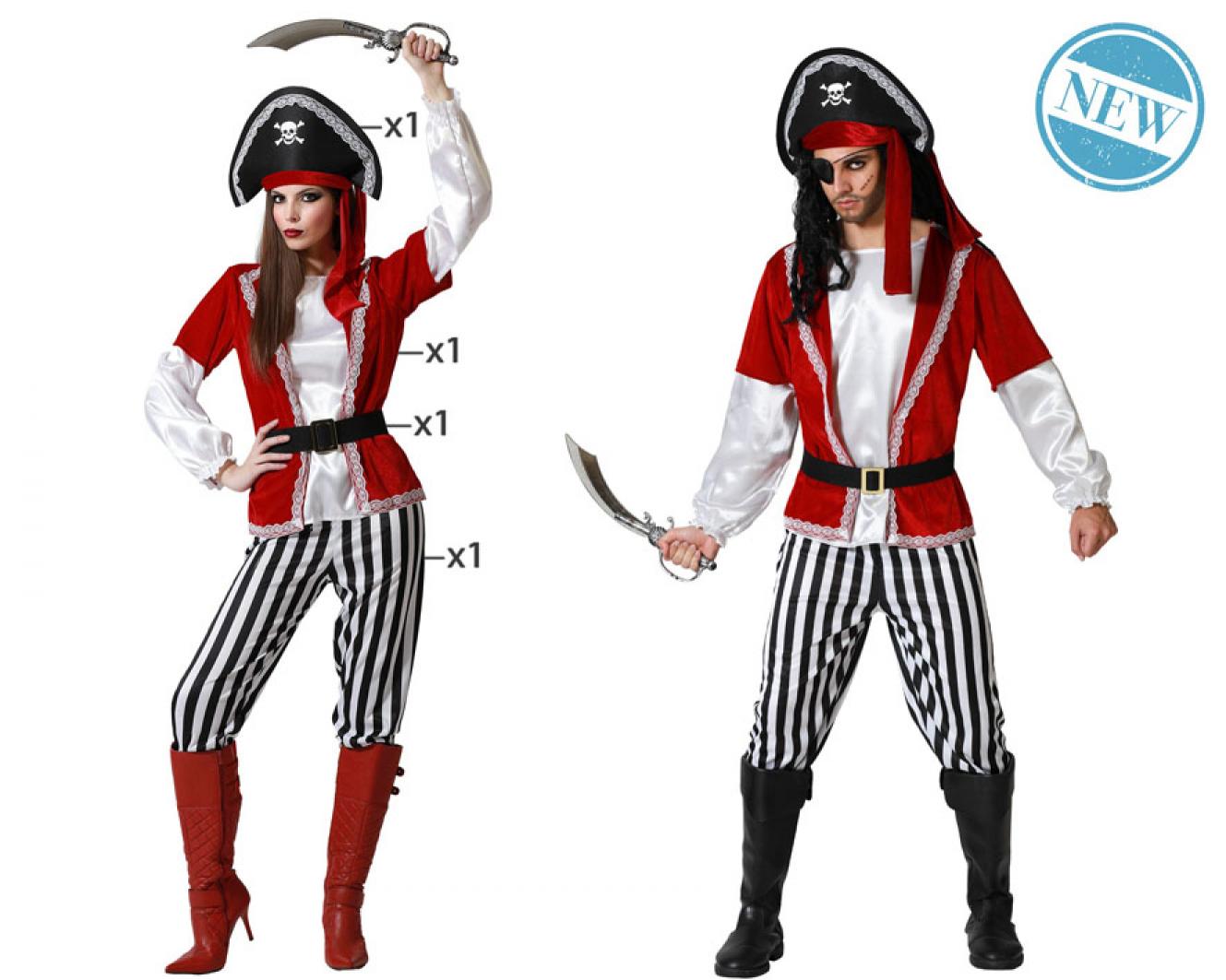 Pirate mixte femme/homme taille M/L