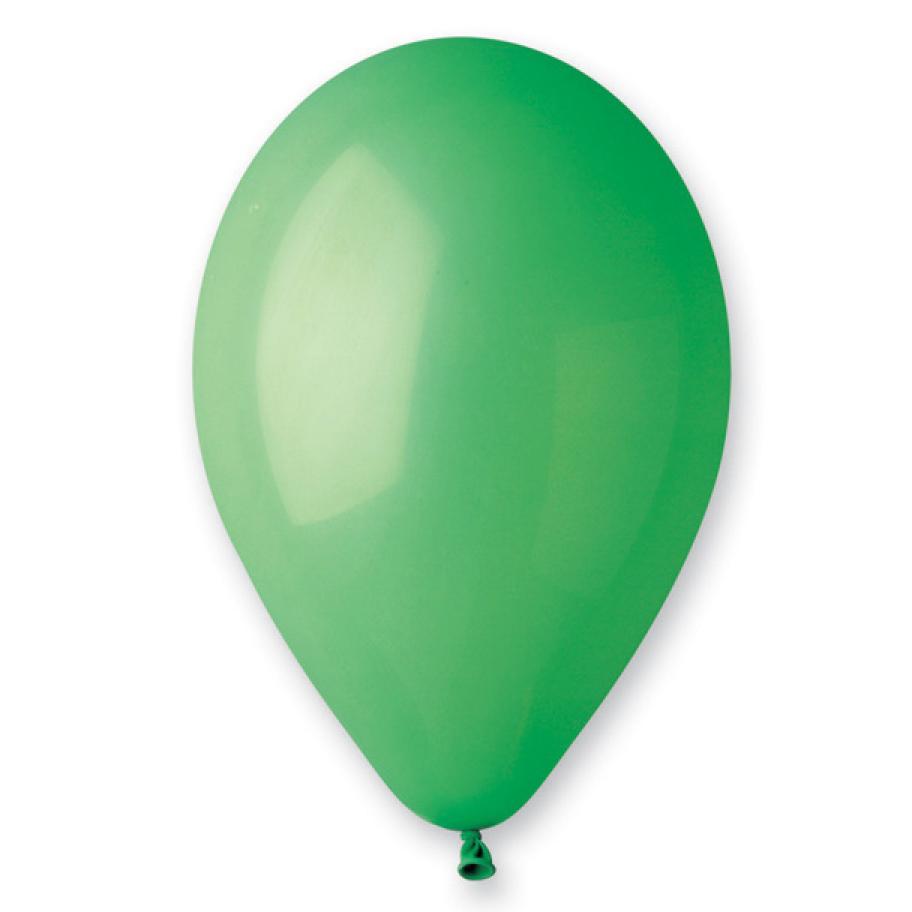 100 ballons latex 28cm vert