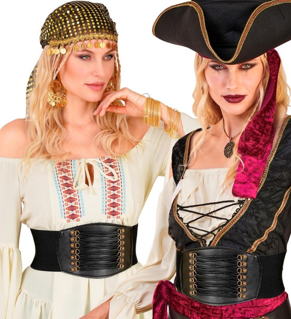 Ceinture corset noir