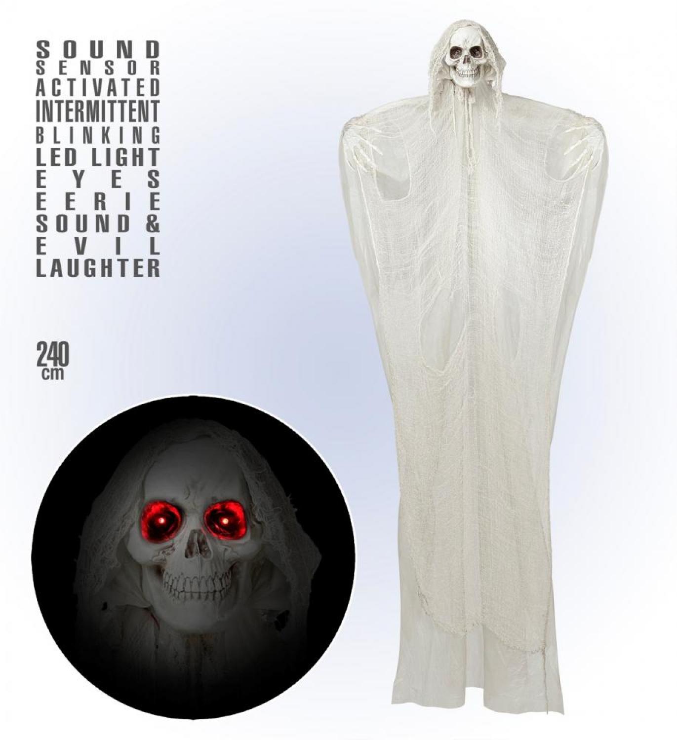Faucheuse blanche 240cm lumineuse sonore