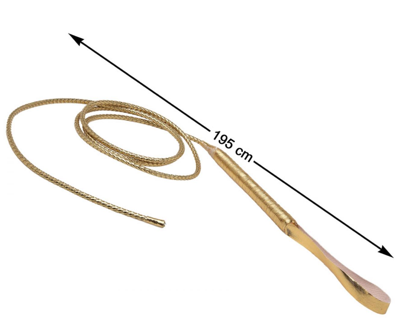 Lasso Wonder Woman doré 2m