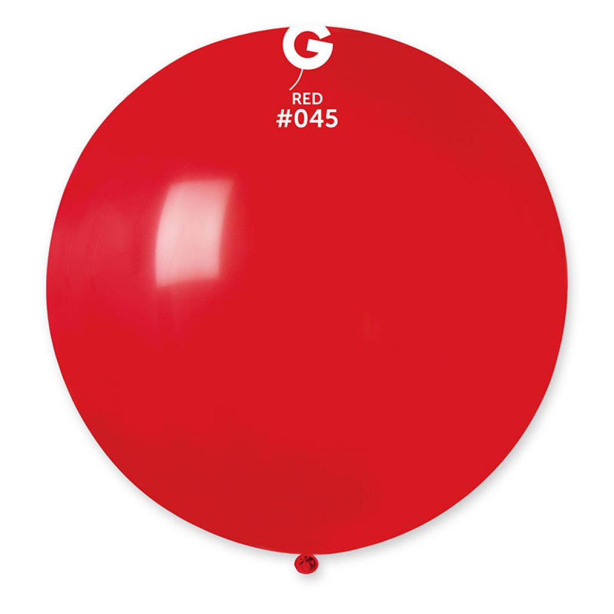 Ballon géant diamètre 80cm Rouge