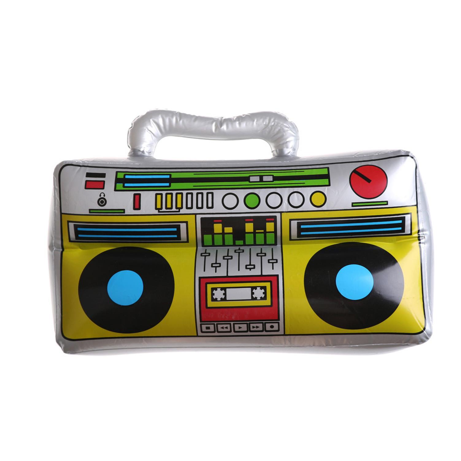 Radio cassette gonflable années 80