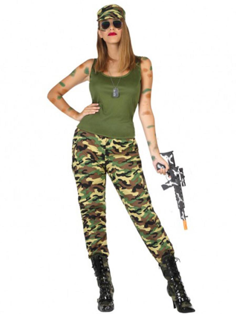 Tenue militaire soldat femme taille M