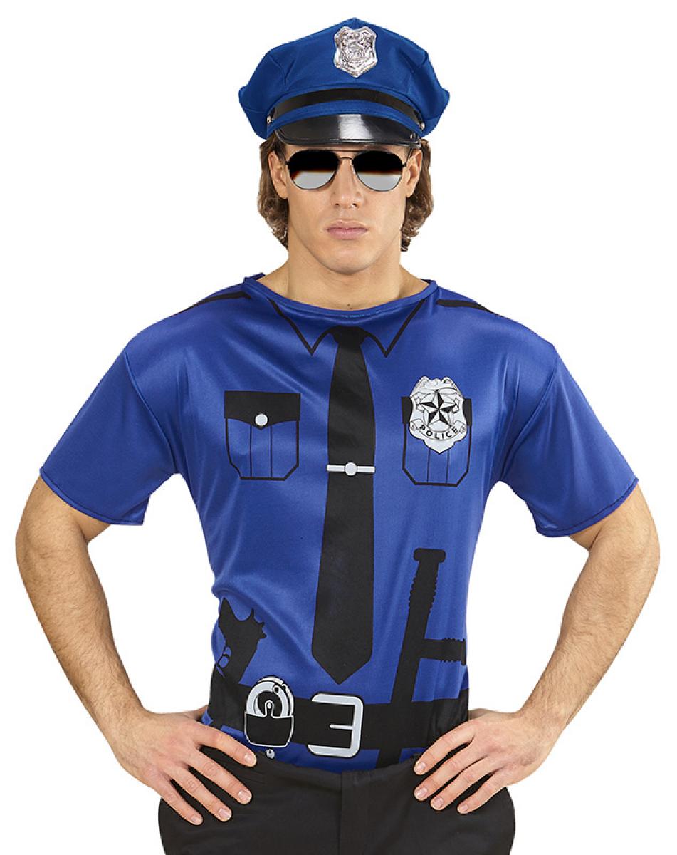 Tee shirt Policier taille XL