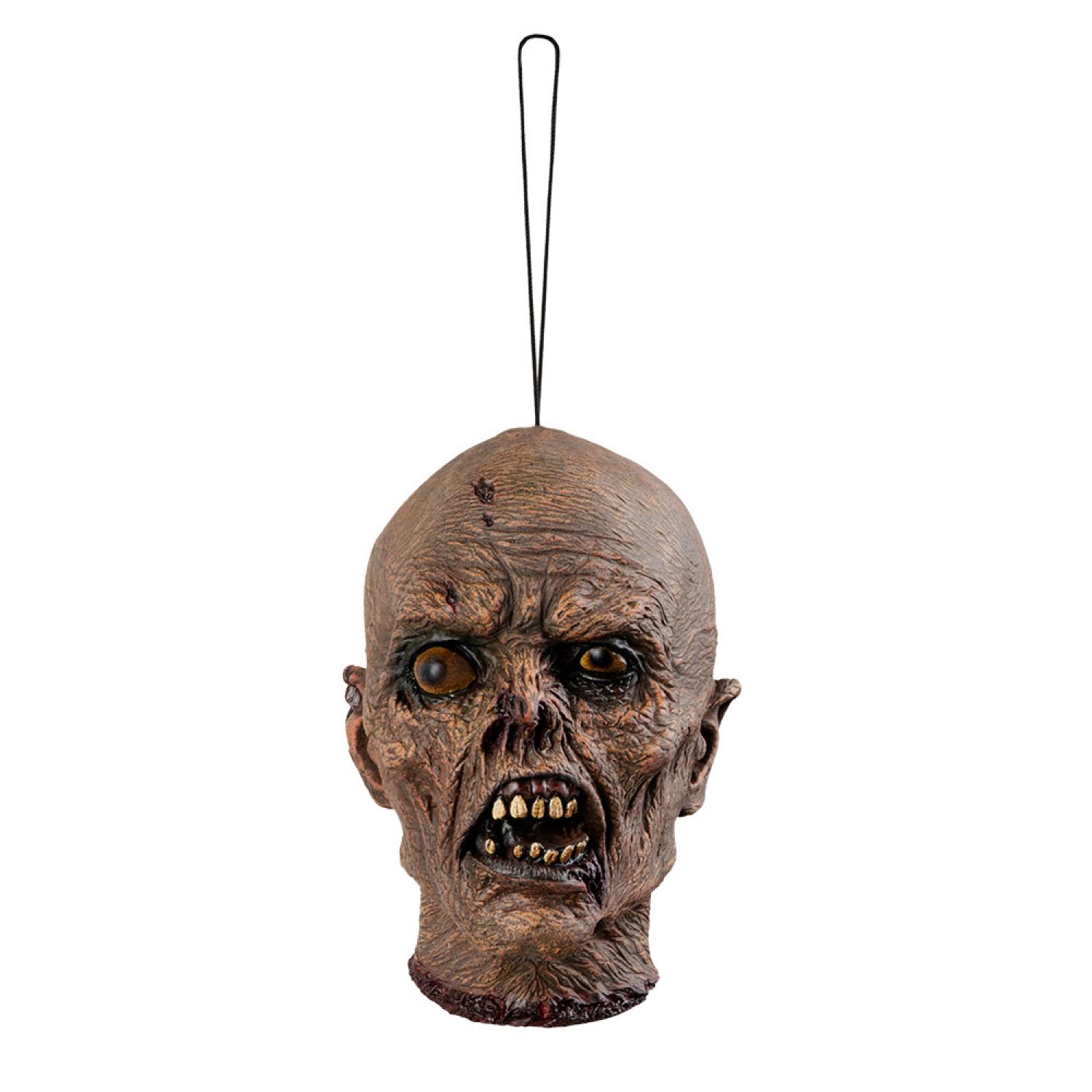 Tête décoration zombie