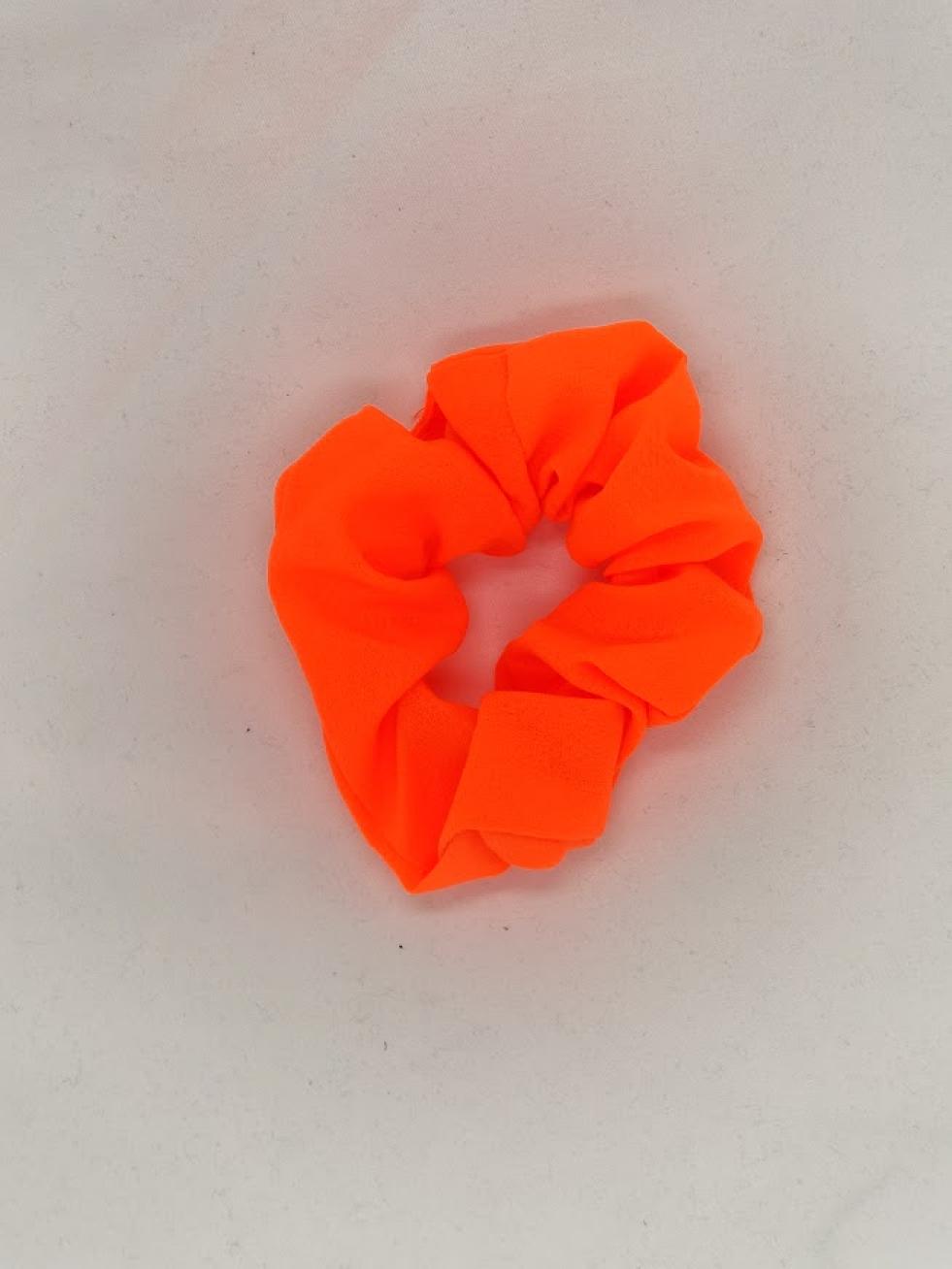 Chouchou orange fluo UV