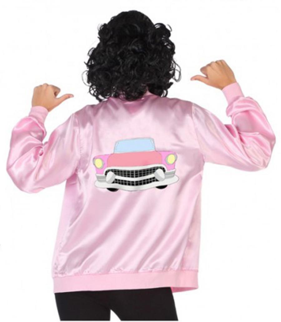 Blouson années 50 rose